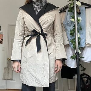 Reversible Belted Raincoat